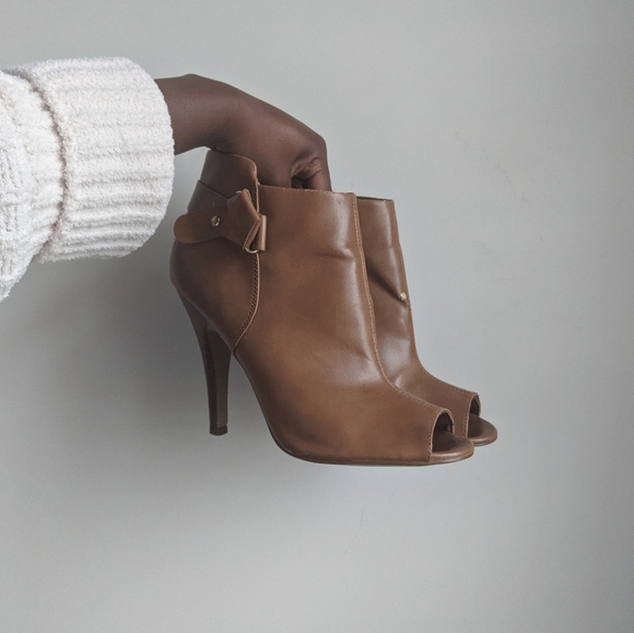 Guess Shoes - Guess Open Toe Heeled Booties